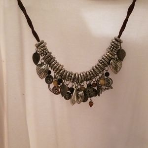 Charm necklas